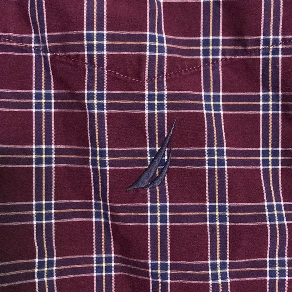 Nautica Buttoned Dress Down Shirt - Picture 2 of 5